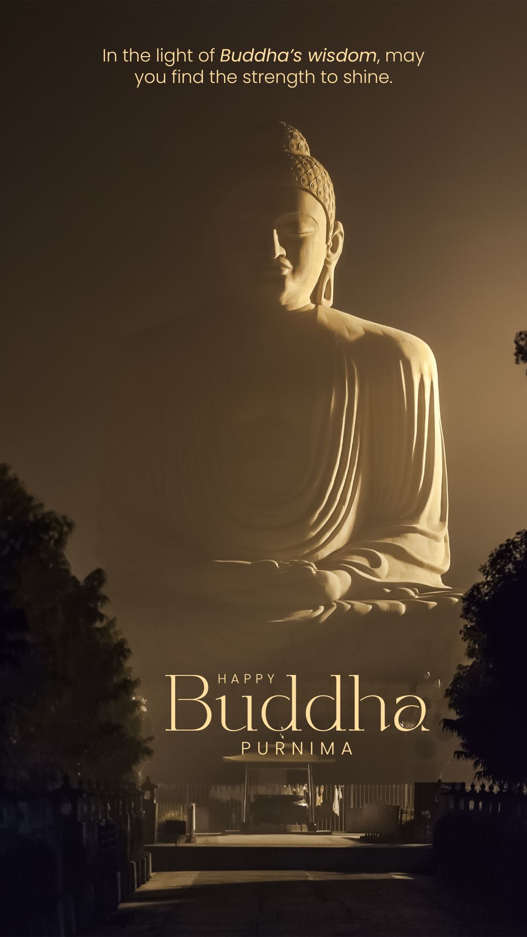 Buddha Purnima Greeting Instagram Story