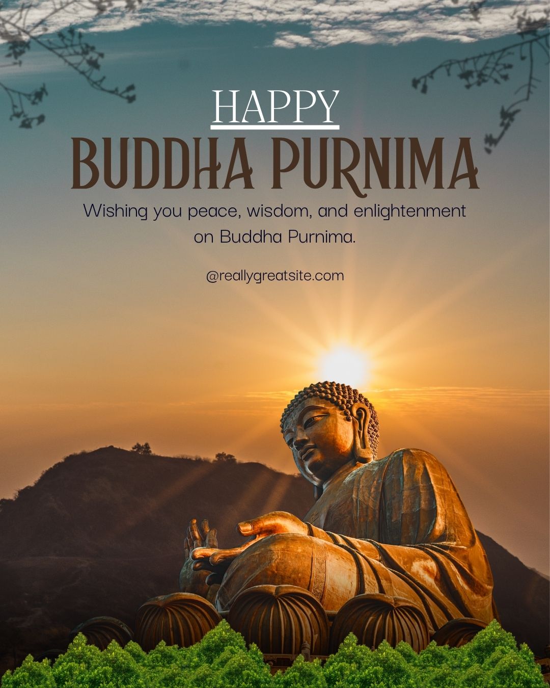 Buddha Purnima Instagram Post