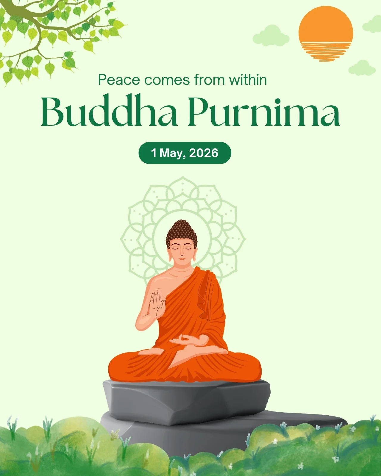 Happy Buddha Day 2026