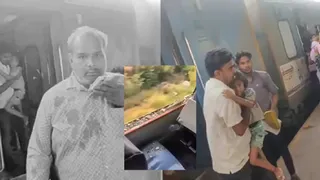 Taj Express, Running From Delhi To Jhansi, Attacked With Sharp Iron Rod Near Haryana's Hodal, 8 Passengers Injured | Video
