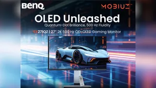 BenQ Introduces MOBIUZ EX271QZ In India: 27" QHD 500Hz QD-OLED With Focus On Gaming, Fluidic Precision And Cinematic Immersion
