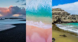 5 Beaches With Unusual Sand Colours Around The World