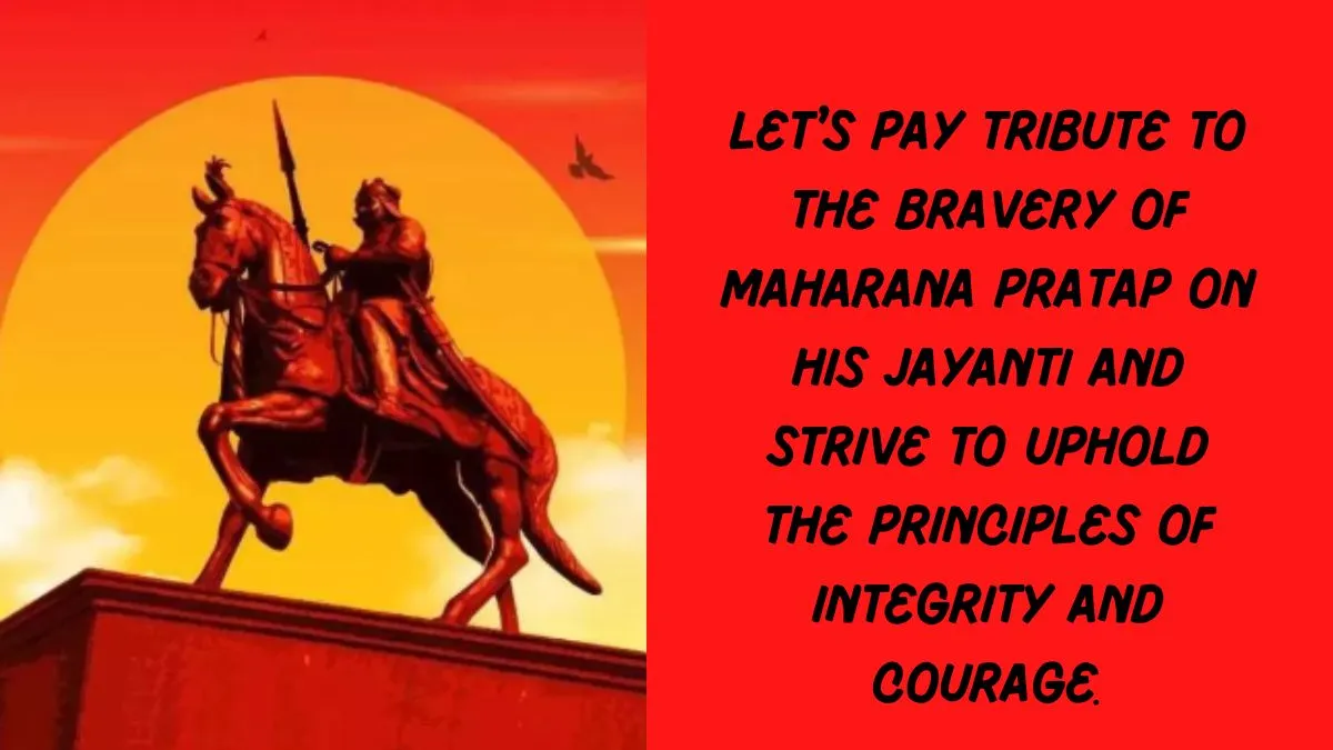 Salute the undefeatable spirit of Maharana Pratap