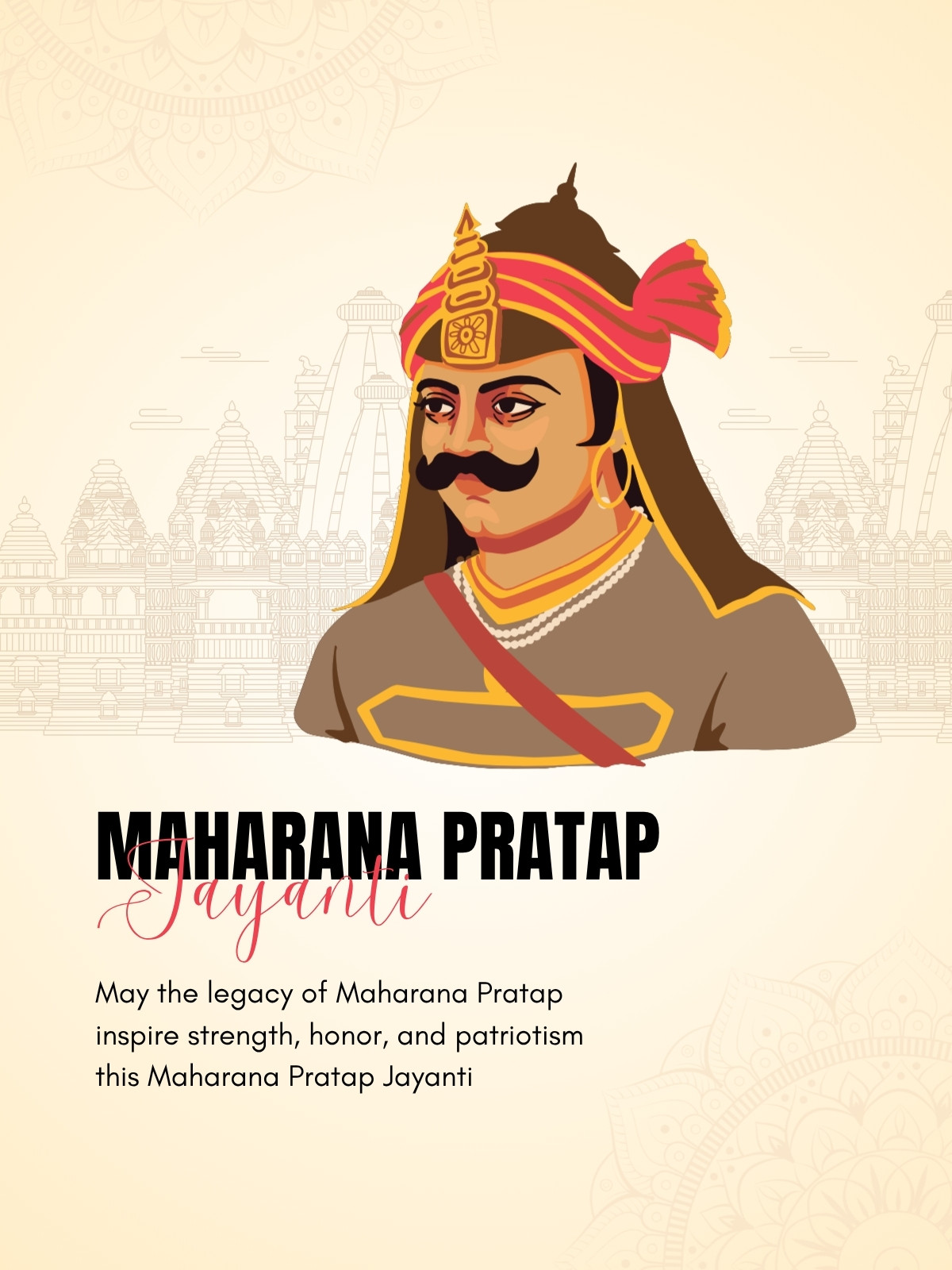 happy Maharana Pratap Jayanti messages