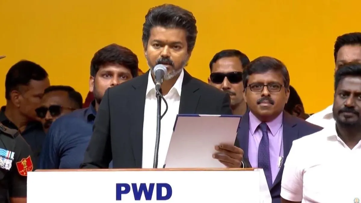 Tamil Nadu CM Swearing LIVE: CM And TVK Chief Vijay Resigns As MLA Of Trichy East Assembly Constituency After Taking Oath

