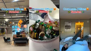 'Bean Bags, Snacks And Massage Chairs': Indian Professional Gives Inside Tour Of Corporate Office In Sweden | WATCH
