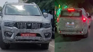 Mahindra Scorpio N Facelift Spied Testing Again; Here’s All We Know So Far