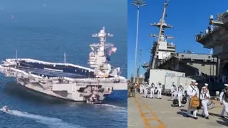 USS Gerald R Ford Returns Home After 326-Day Deployment; What It Means For Ongoing US-Iran Tensions
