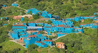 Villages Where Every House Is Painted In Same Colour
