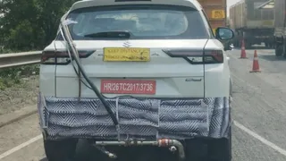 2026 Maruti Suzuki Brezza Facelift Spied During Emission Testing; Expected Engine Specs And Features