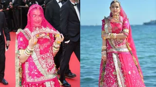 Who Is Ruchi Gujjar? Actress Stuns At Cannes 2026 In Traditional Ghaghra Choli With Ghunghat Look
