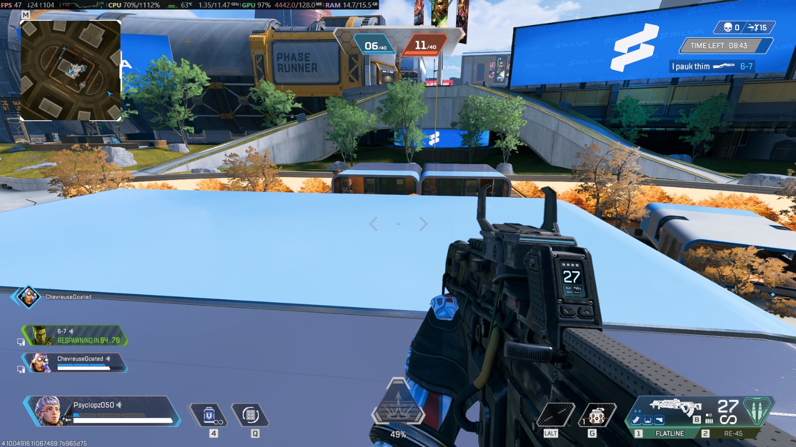 Low 2-3 GB Apex Settings