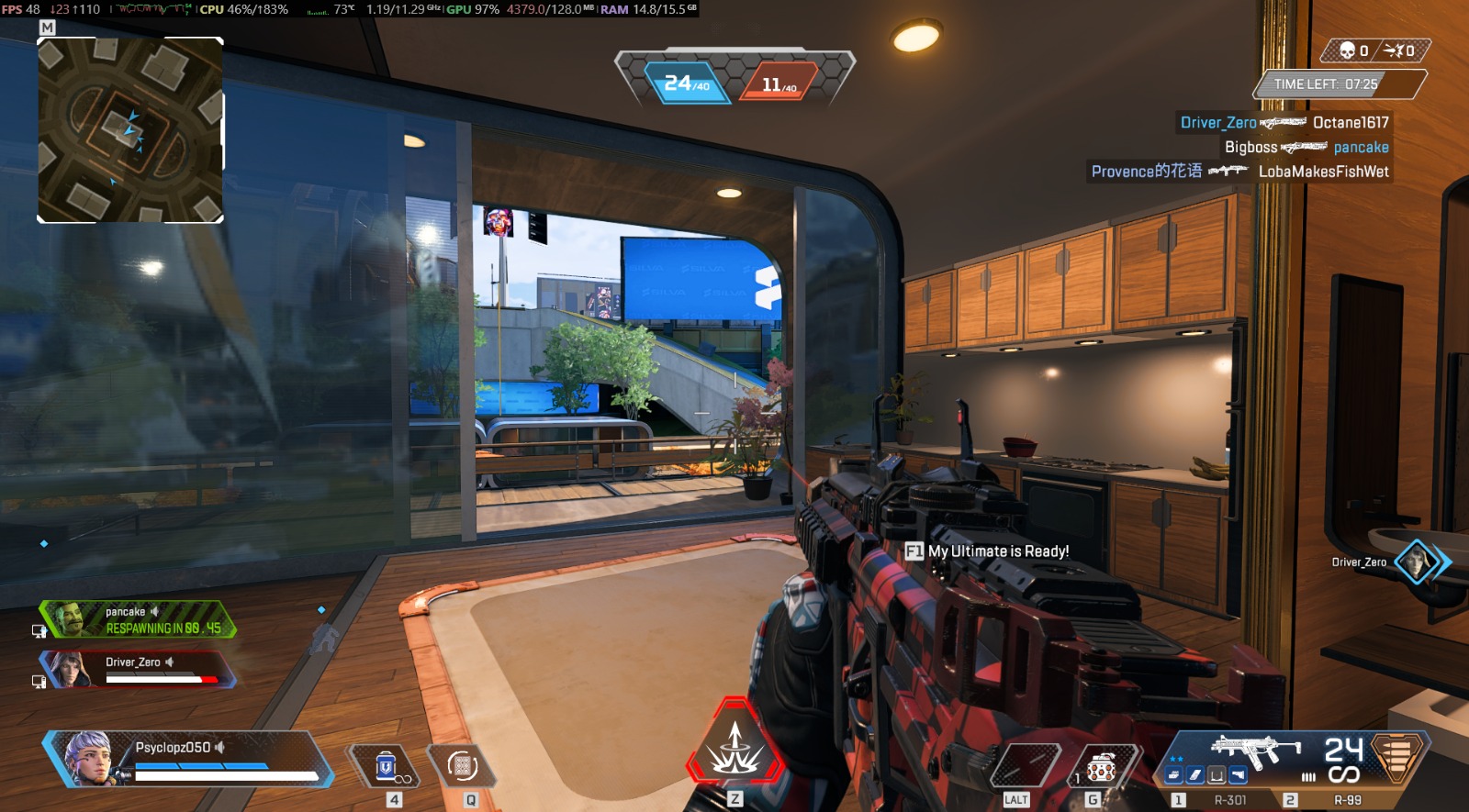 Lowest 2GB Apex Settings