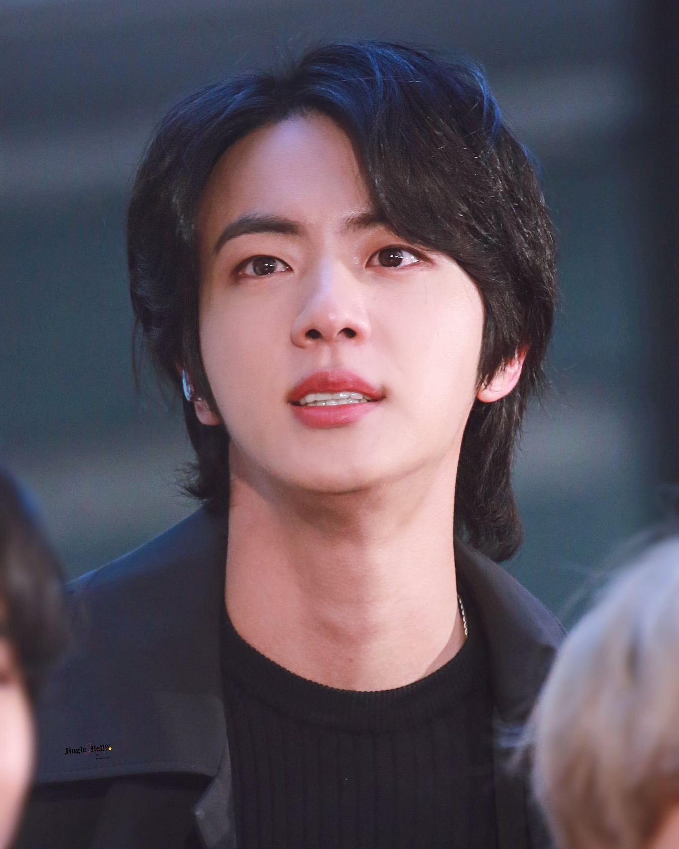 BTS Jin In Wolf Cut
