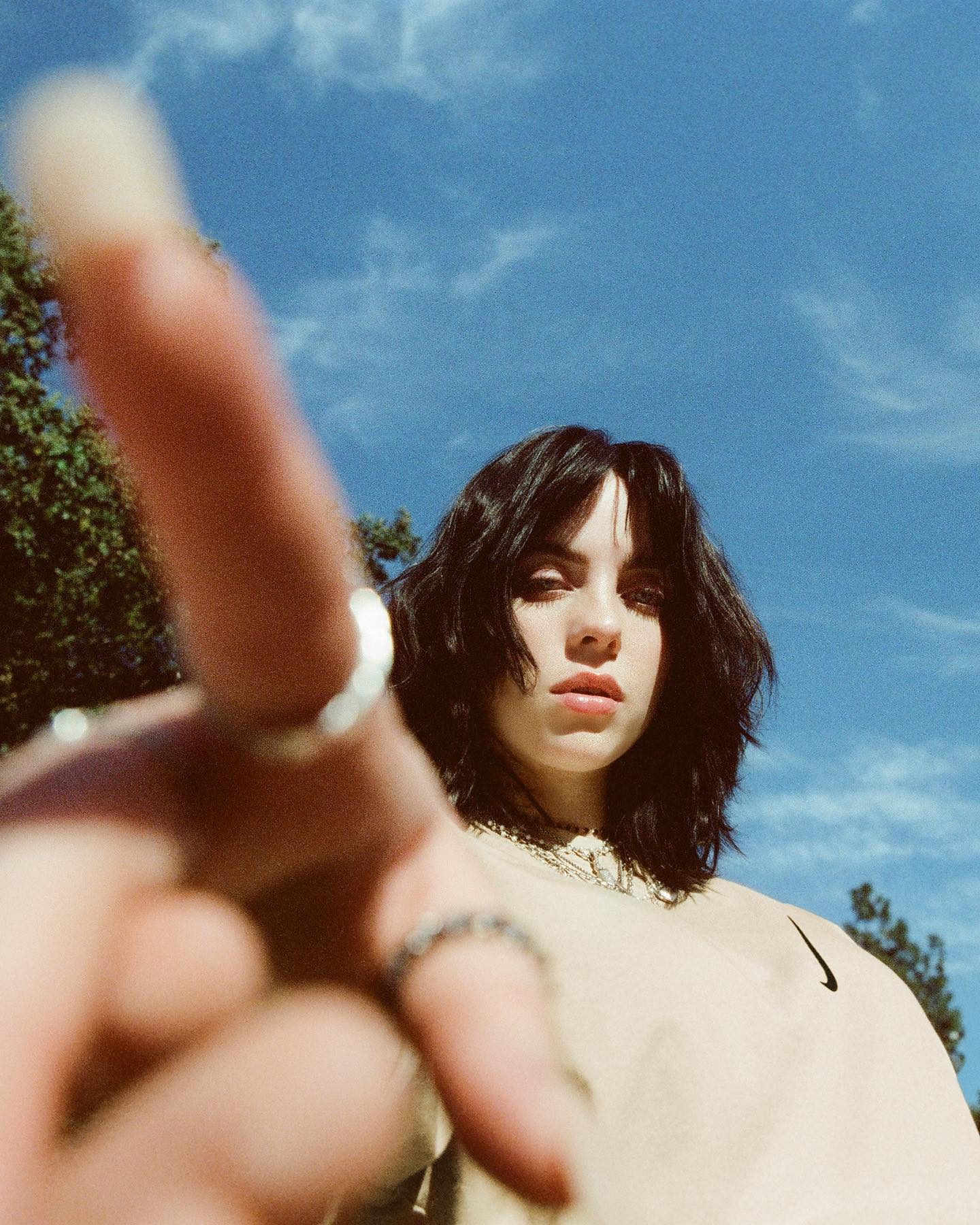 Billie Eilish In Wolf Cut