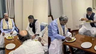 Siddaramaiah Meets Rahul, Kharge In Delhi Day After Resignation; Shivakumar Likely To Be Elected CLP Leader Tomorrow