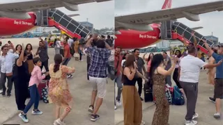 'Zero Civic Sense': Viral Video Of Indian Tourists Doing Garba On Airport Tarmac In Vietnam Sparks Debate
