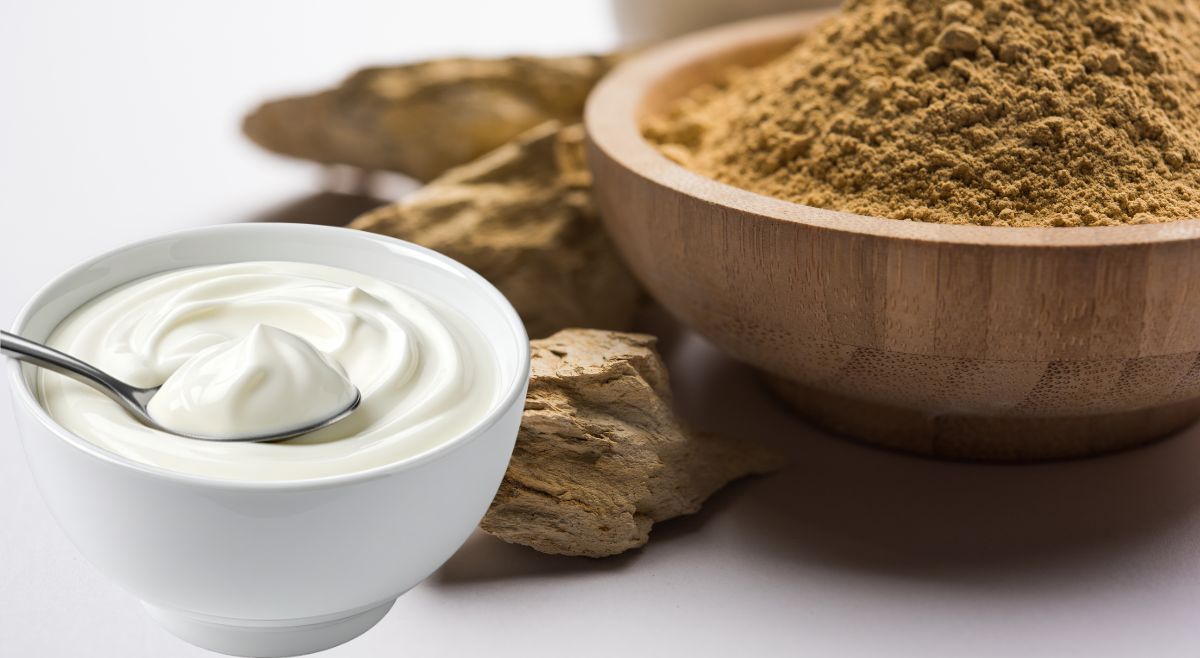 Yoghurt and Fullers Earth face pack