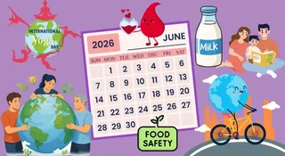 June 2026 Calendar: Complete List Of Festivals, Holidays And Important Days