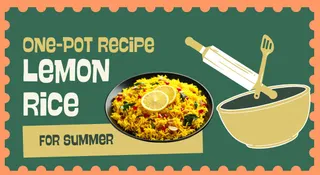 One-Pot Lemon Rice Recipe That Is Light And Refreshing