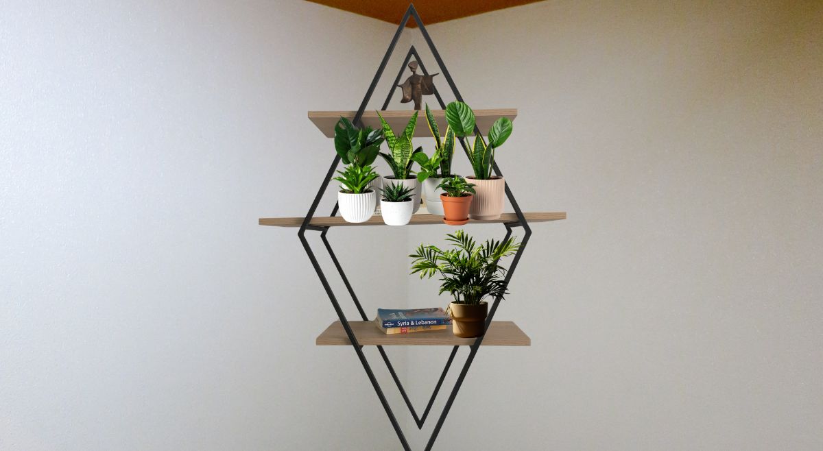 Corner Shelf Units