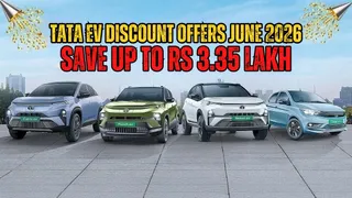 Tata EV Discount Offers June 2026: Save Up To Rs 3.35 Lakh On Curvv EV, Harrier EV, Nexon EV, and More