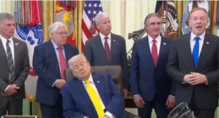 Did Trump Fall Asleep During Oval Office Event? Viral Video Sparks Fresh Debate | Watch
