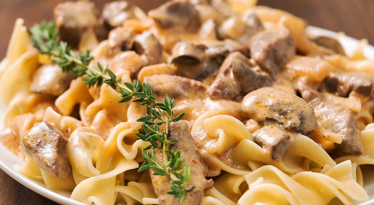Beef Stroganoff