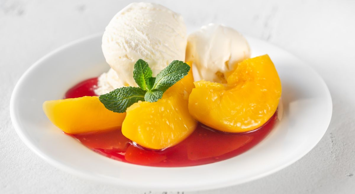Peach Melba