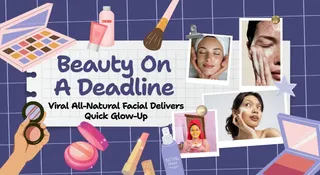 Beauty On A Deadline: This Viral All-Natural Facial Delivers Quick Glow-Up
