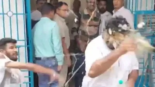 Another Day, Another Egg Attack: TMC Leader Targeted While Being Escorted By Police After Arrest | WATCH