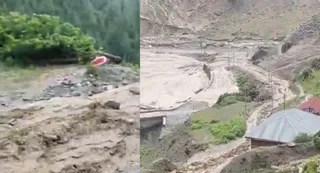J-K Weather: Cloudburst Triggers Flash Floods In Gurez’s Tulail Valley; Homes, Crops Damaged | Watch