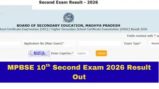 MPBSE Declares Class 10 Second Exam Result 2026; Steps To Check Scorecards And Direct Link Here

