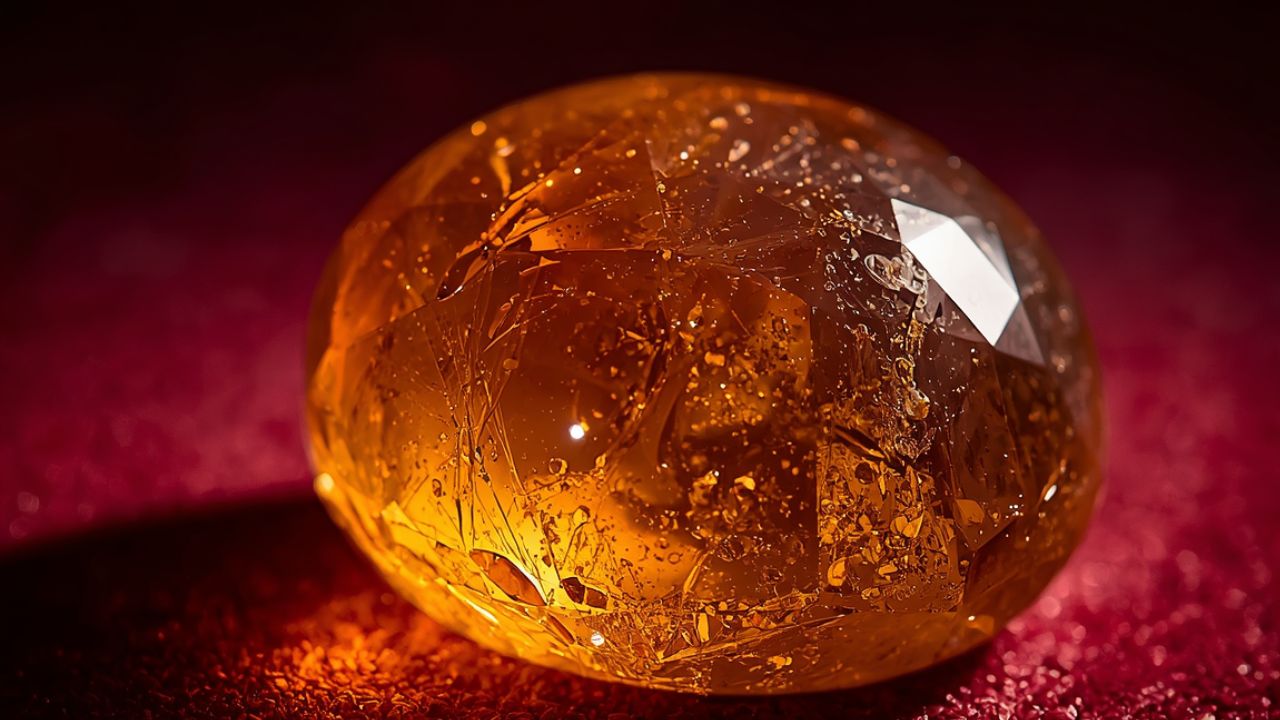 hessonite gemstone
