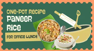 Quick One-Pot Paneer Rice Recipe To Make Office Lunch Hassle-Free