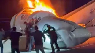 'Could Have Exploded At Any Time': Man Who Heroically Saved Passengers As Plane Crashes On Highway | VIDEO
