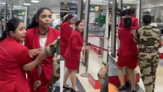 Bagdogra Airport Drama: SpiceJet Staffer Loses Cool At Passengers, Seen Arguing, Abusing Them In Viral Video