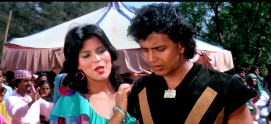 Mithun Chakraborty Zeenat Aman