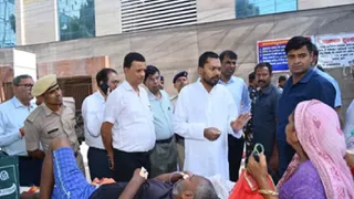 Bihar Health Minister Nishant Kumar's First PMCH Visit Witnesses Several Complaints By Patients, Principal Goes Absent