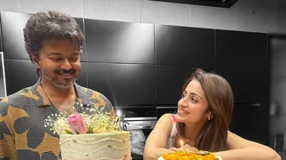 Trisha Krishnan Ends Rift Rumours With Thalapathy Vijay, Shares Sweet Birthday Post And Cake-Cutting Photo