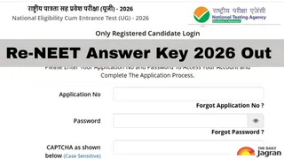 Re-NEET UG 2026 Answer Key Out: NTA Releases NEET Undergraduate Response Sheets PDF At neet.nta.nic.in; Direct Link Here