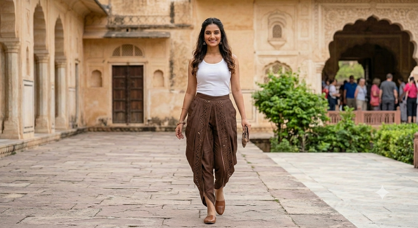 Regular Dhoti Pants