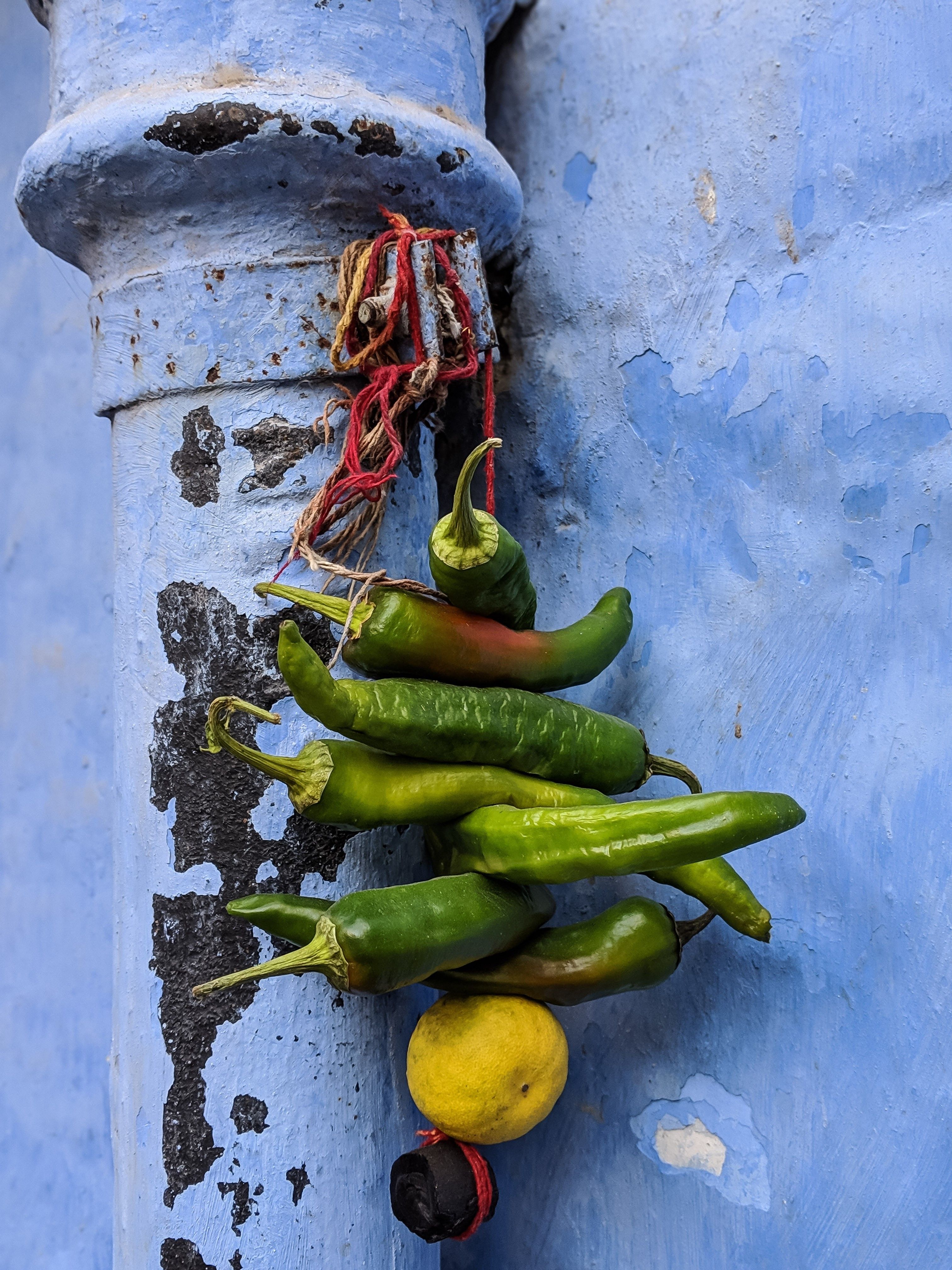 green chillies