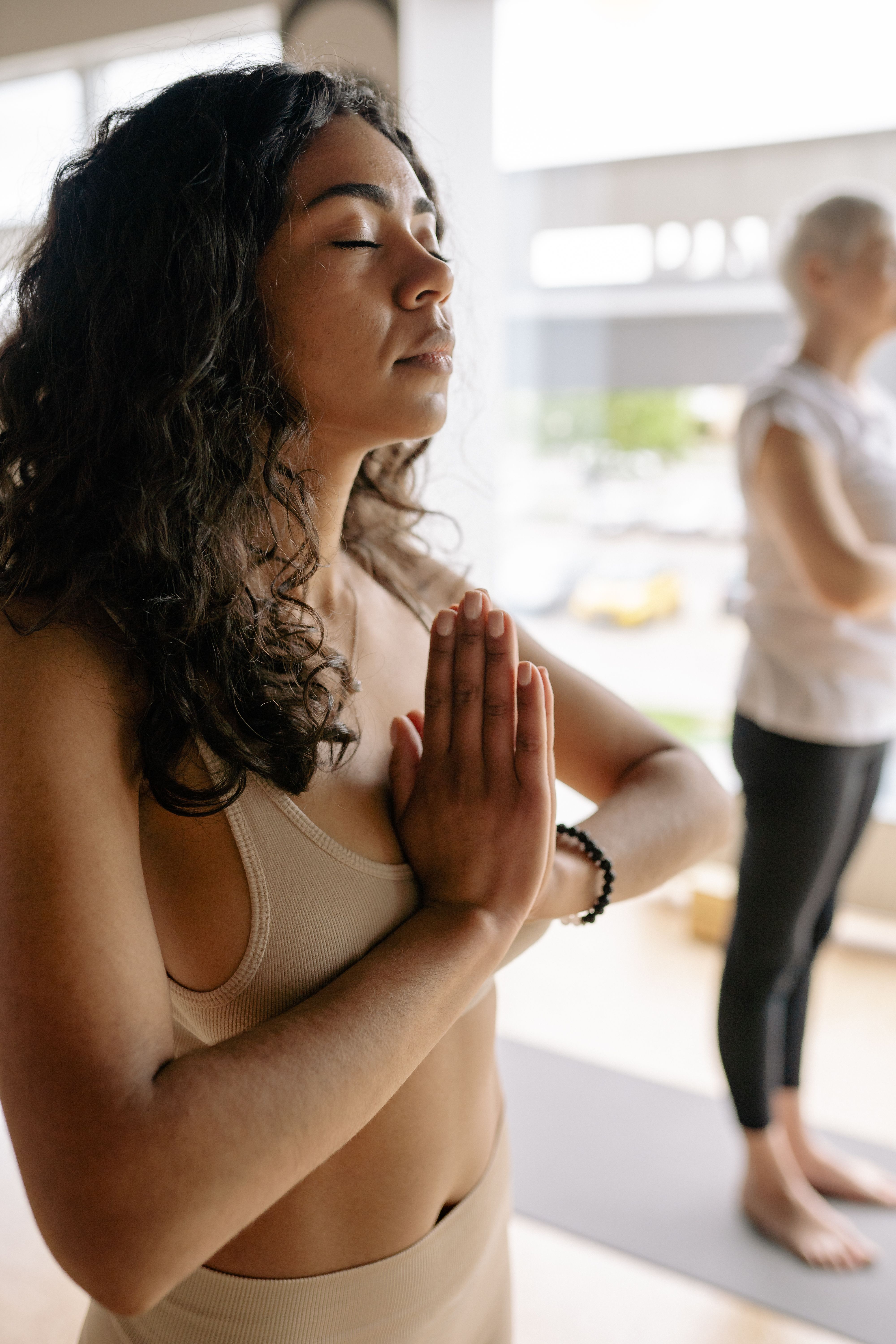 According to yogic and spiritual beliefs by folding our hands we activate the Heart Chakra and Ajna Chakra