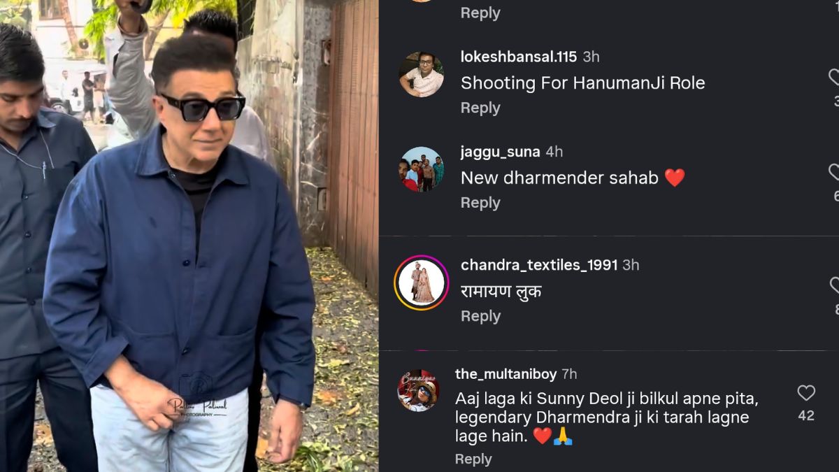 sunny deol clean shaven look