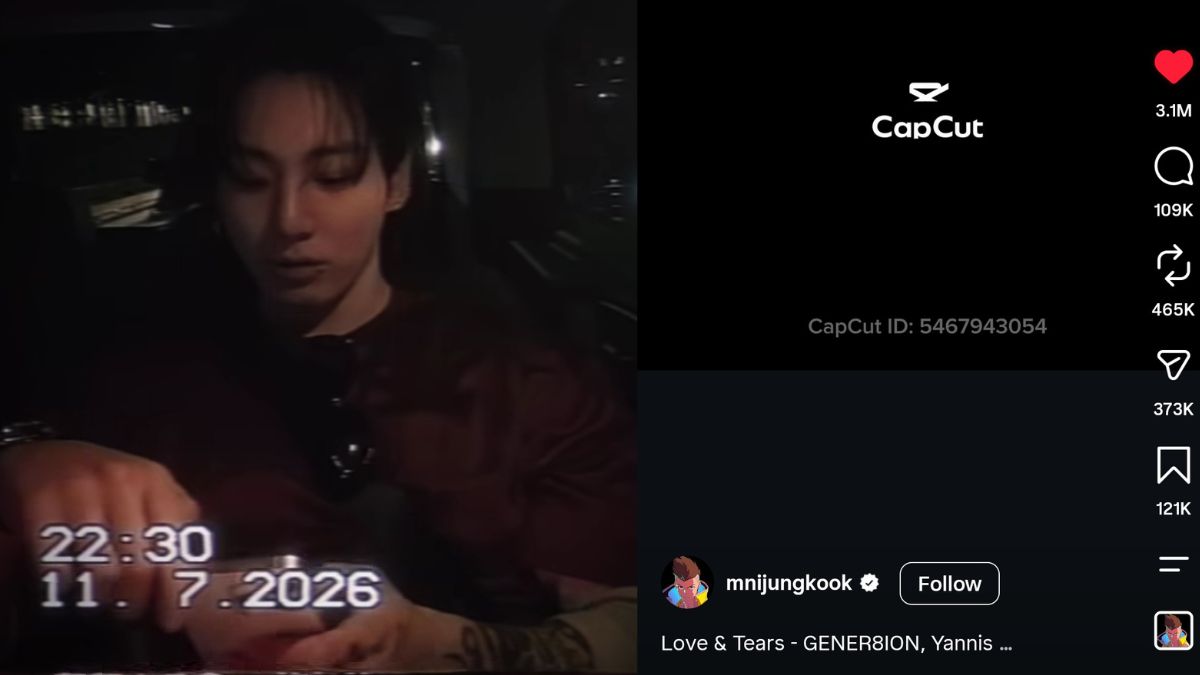 jungkook leaked his capcut Account