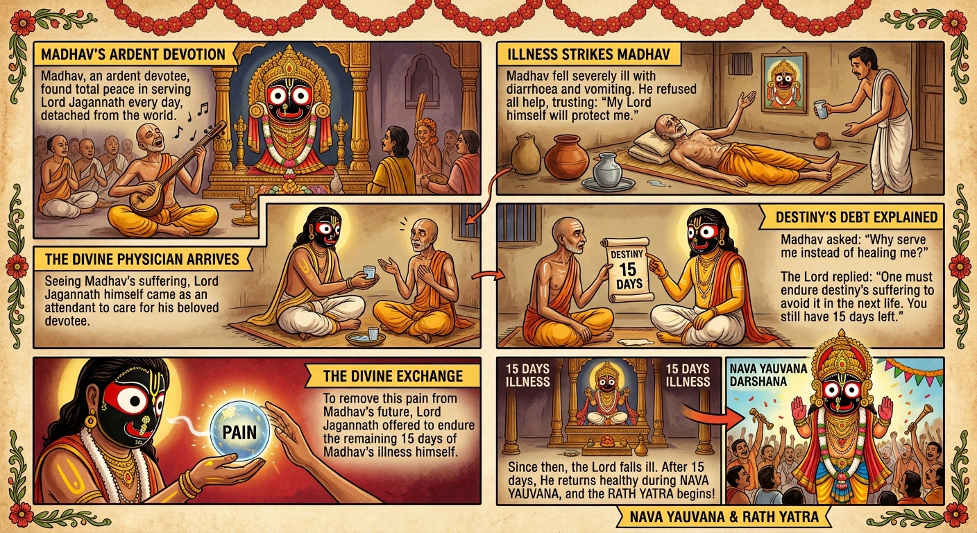 story behind sickness