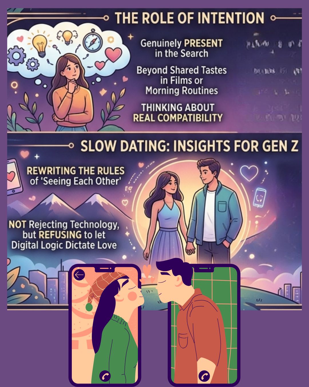 perks of slow dating