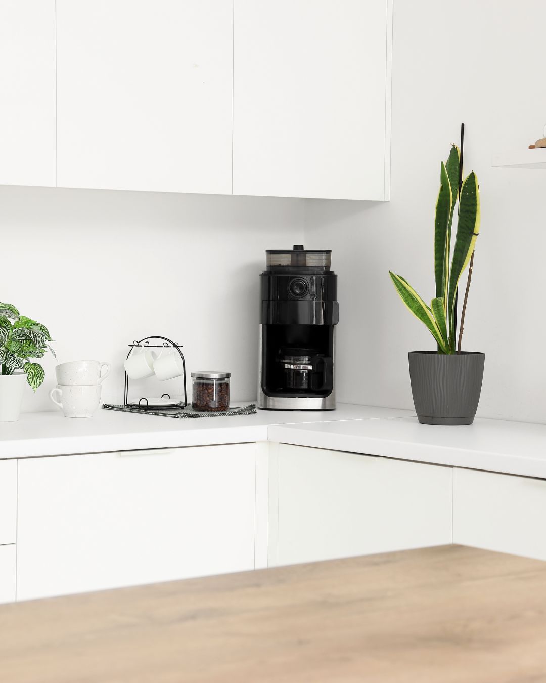 Coffee Corner In Kitchen