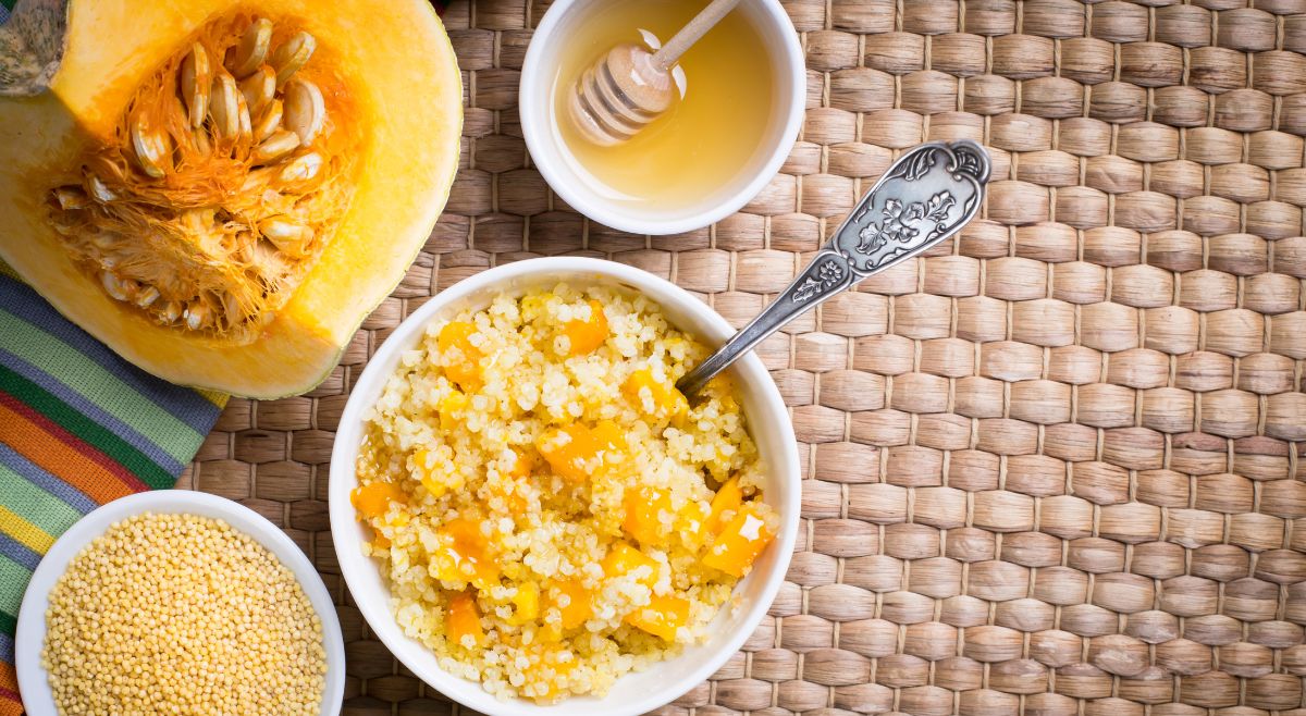 Millet Porridge with Honey